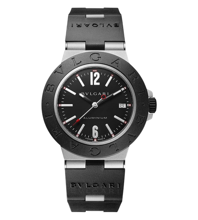 Aluminium Watch Black Dial