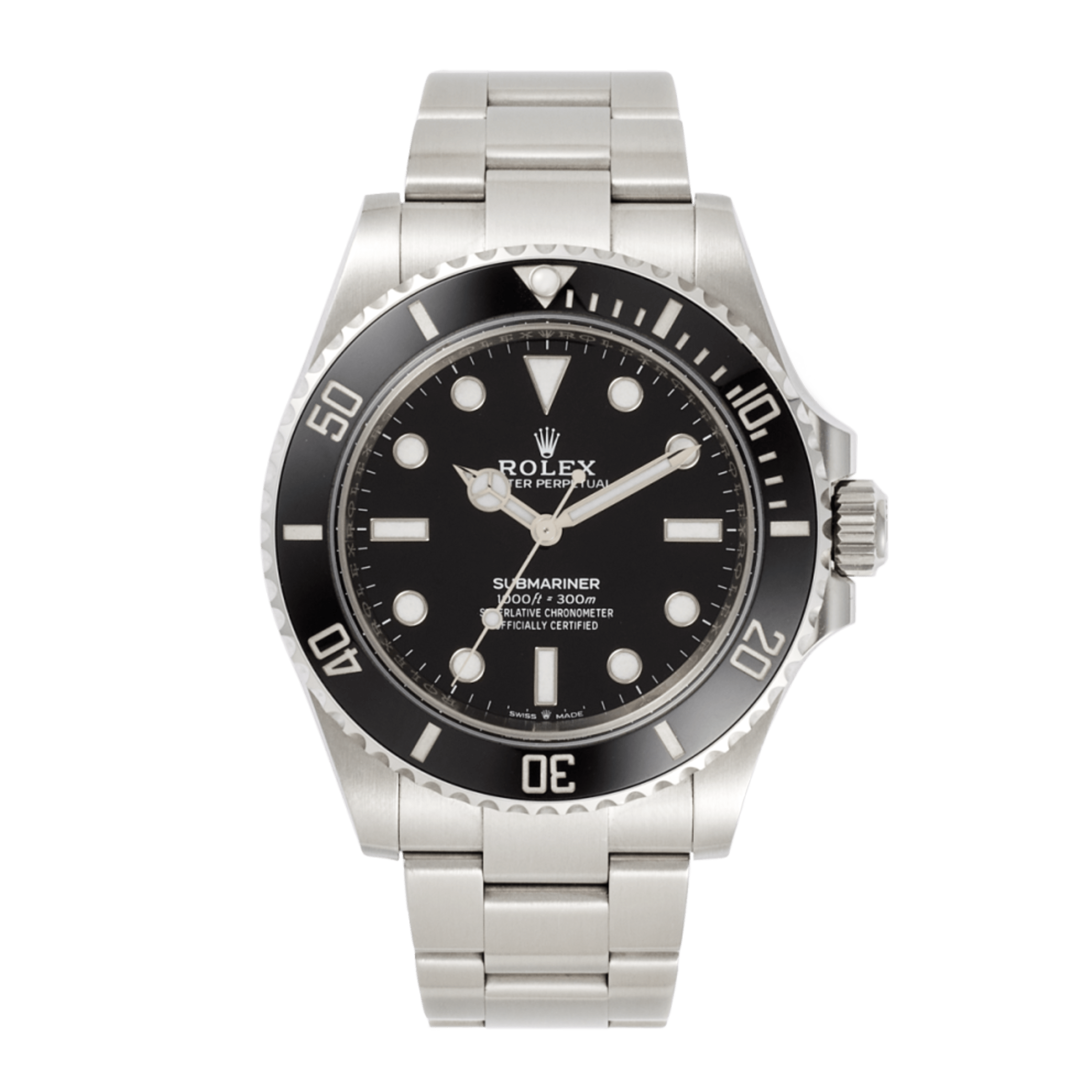 Submariner No-Date Steel Black Dial 41mm